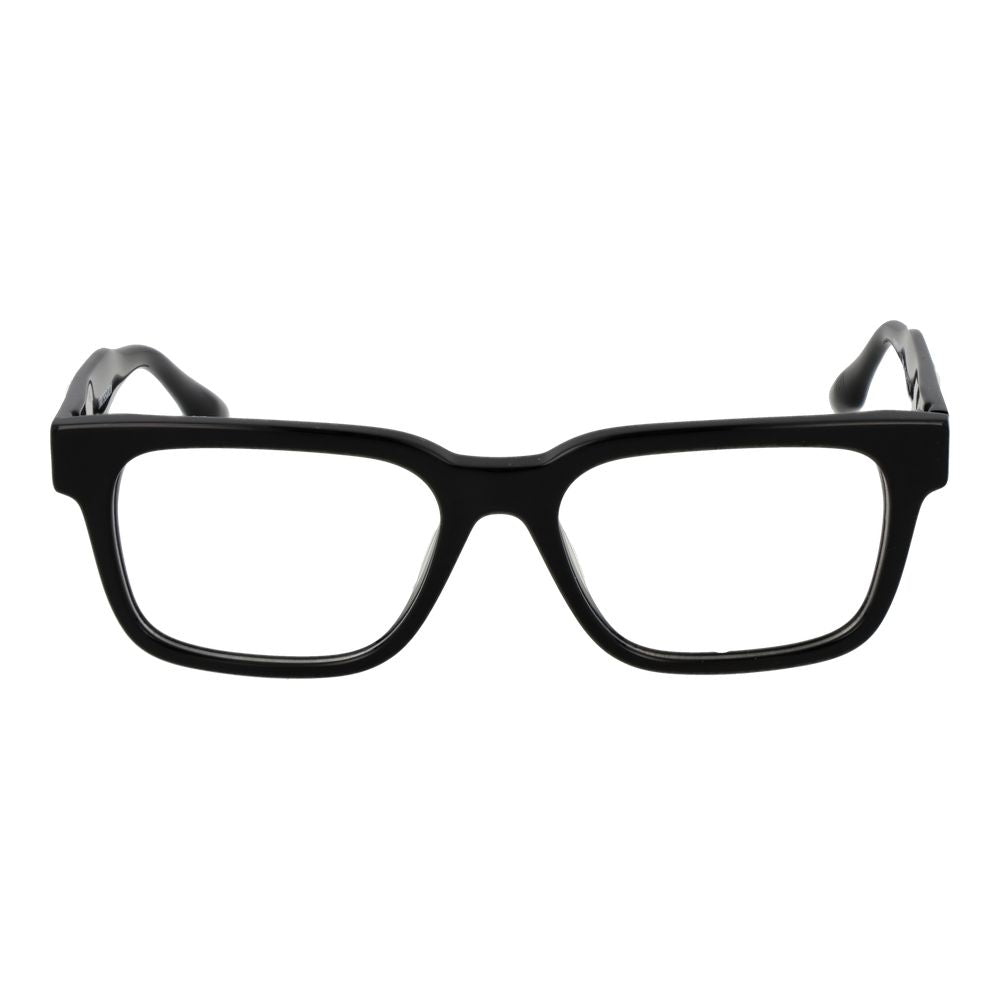 Trussardi Black Acetate Glasses Frames