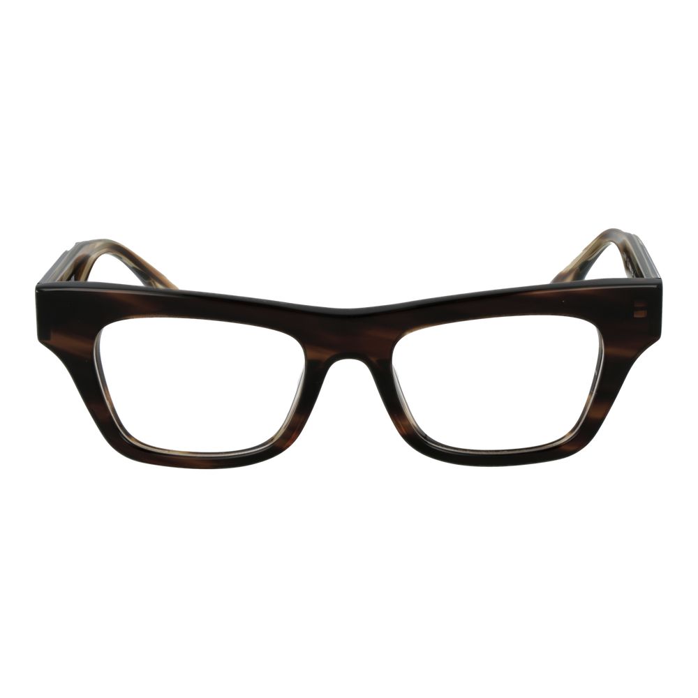 Trussardi Brown Acetate Glasses Frames