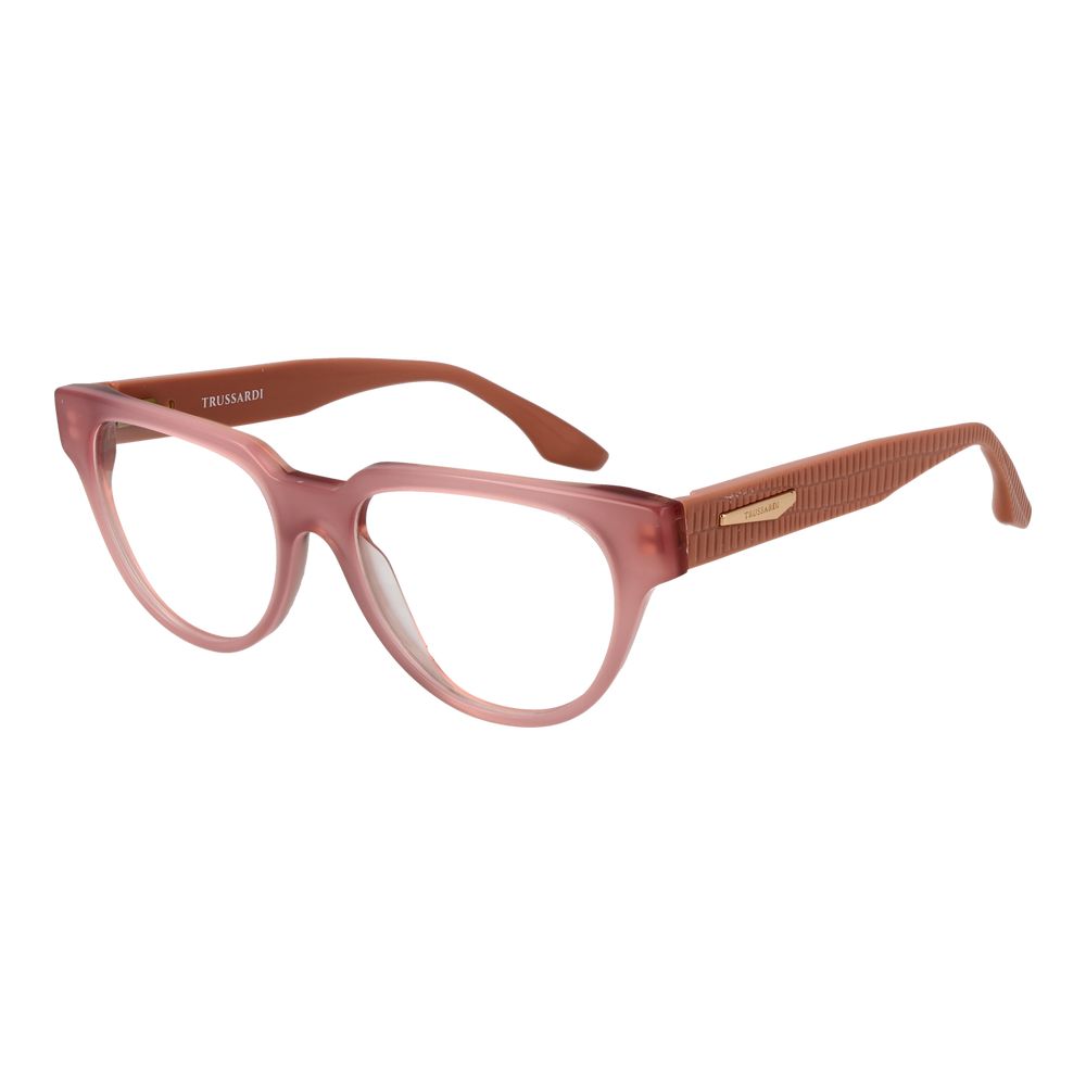 Trussardi Pink Acetate Glasses Frames