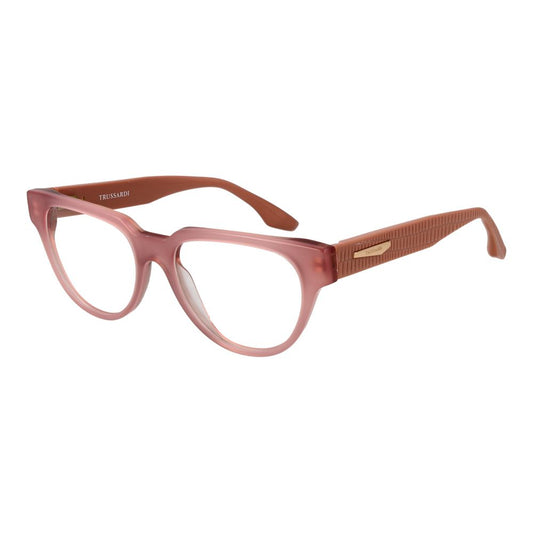Trussardi Pink Acetate Glasses Frames