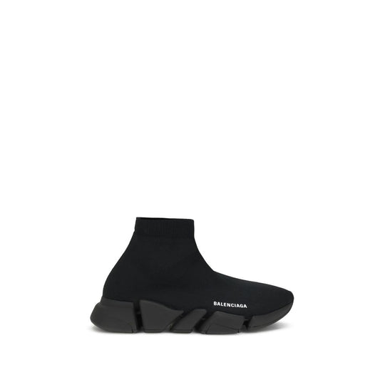 Balenciaga Black Rubber Athletic Sneakers