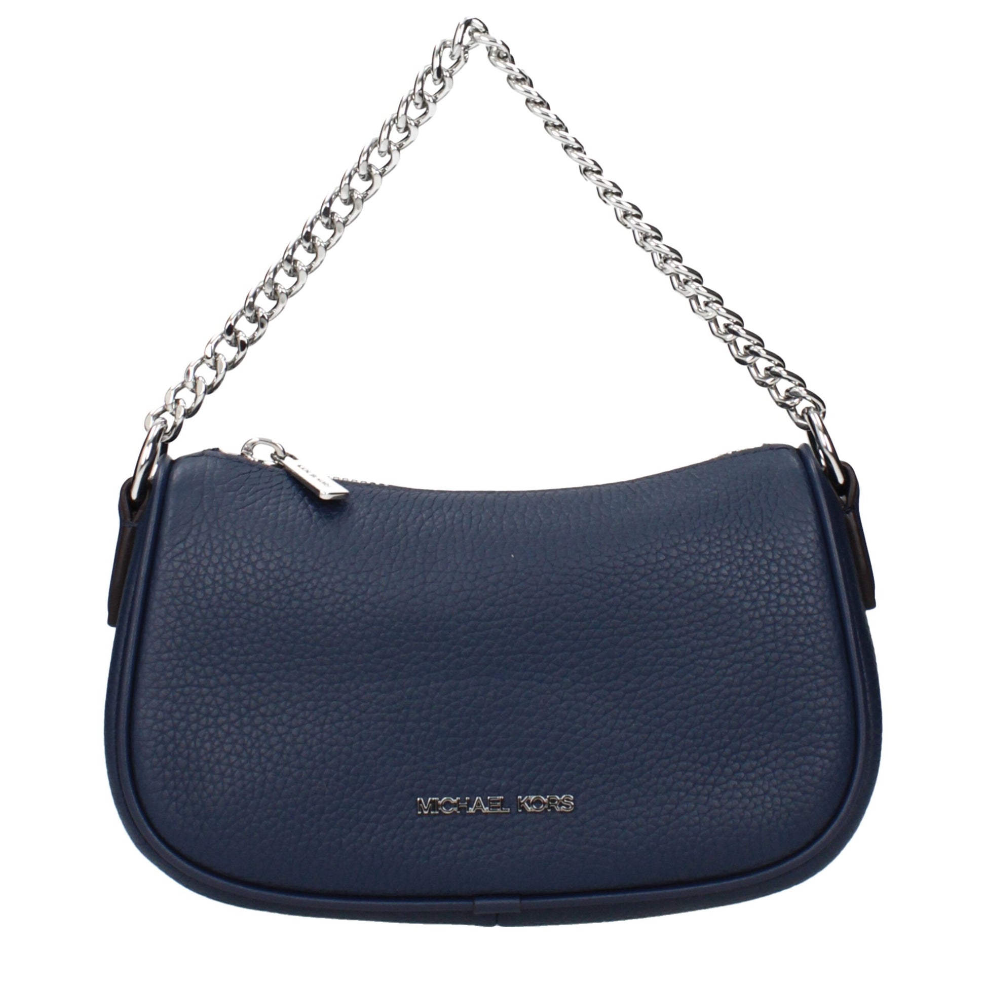 Michael Kors Blue Leather Handbags Michael Kors