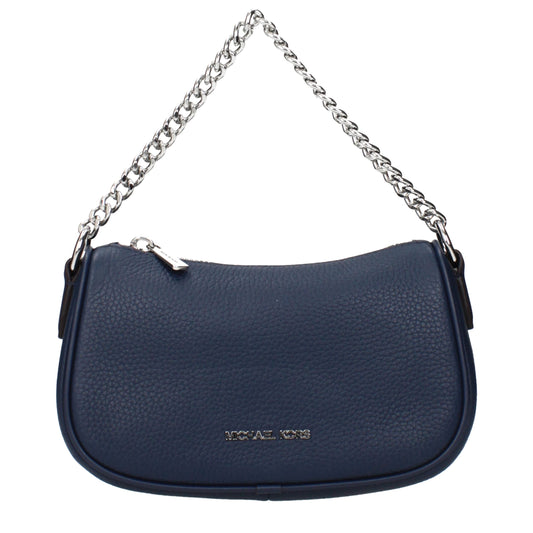 Michael Kors Blue Leather Handbags Michael Kors