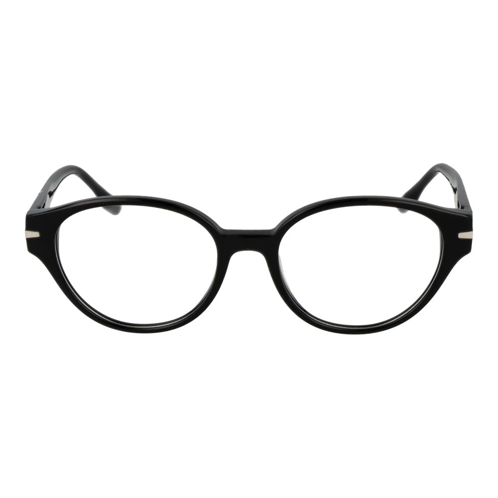 Trussardi Black Acetate Glasses Frames