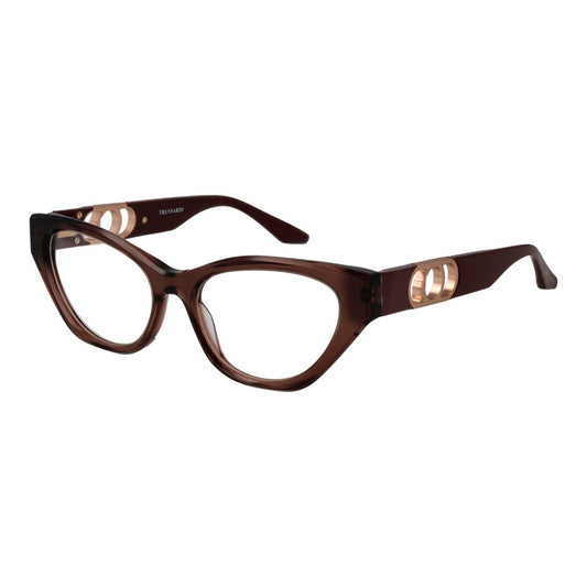 Trussardi Brown Women Glasses Frame Trussardi