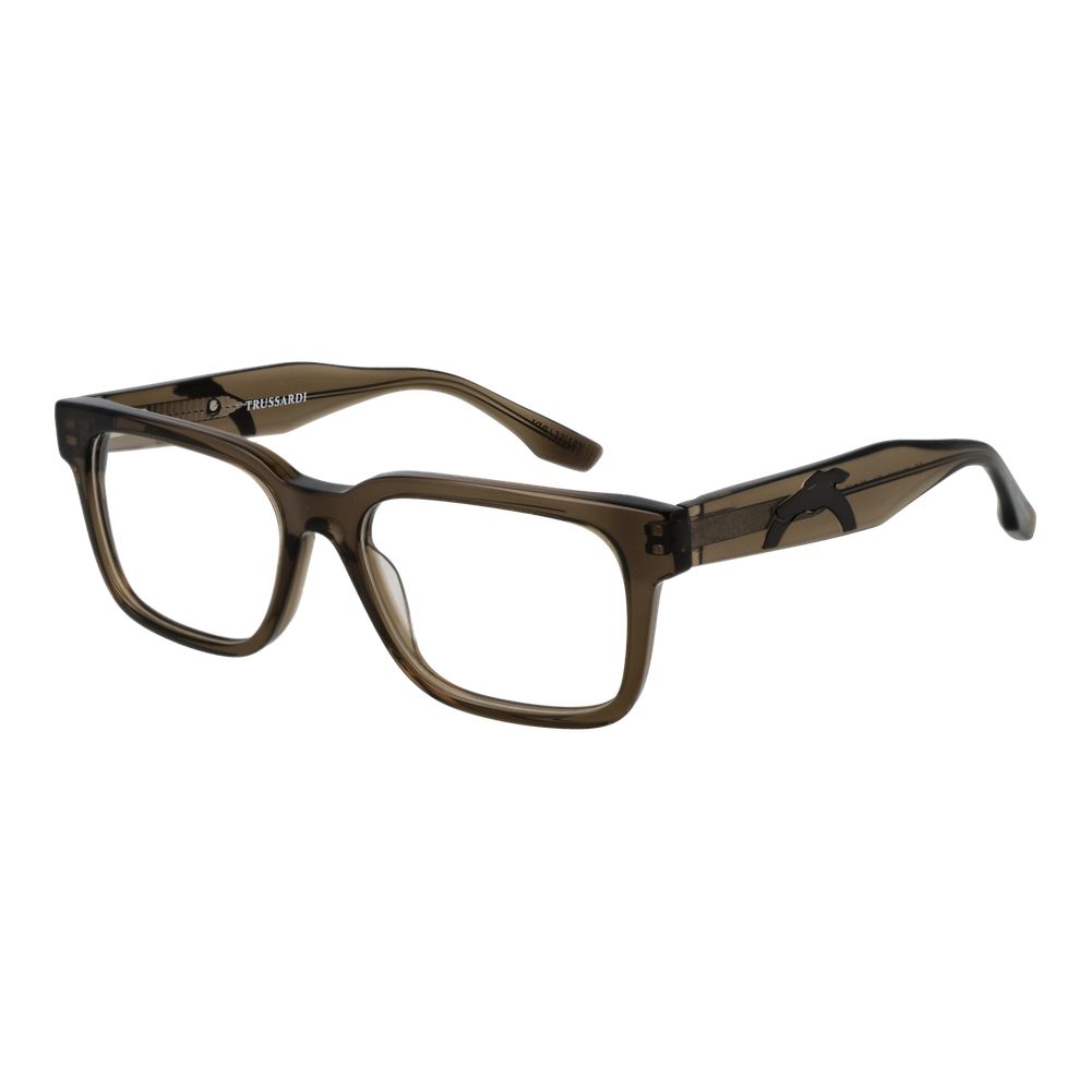 Trussardi Brown Acetate Glasses Frames