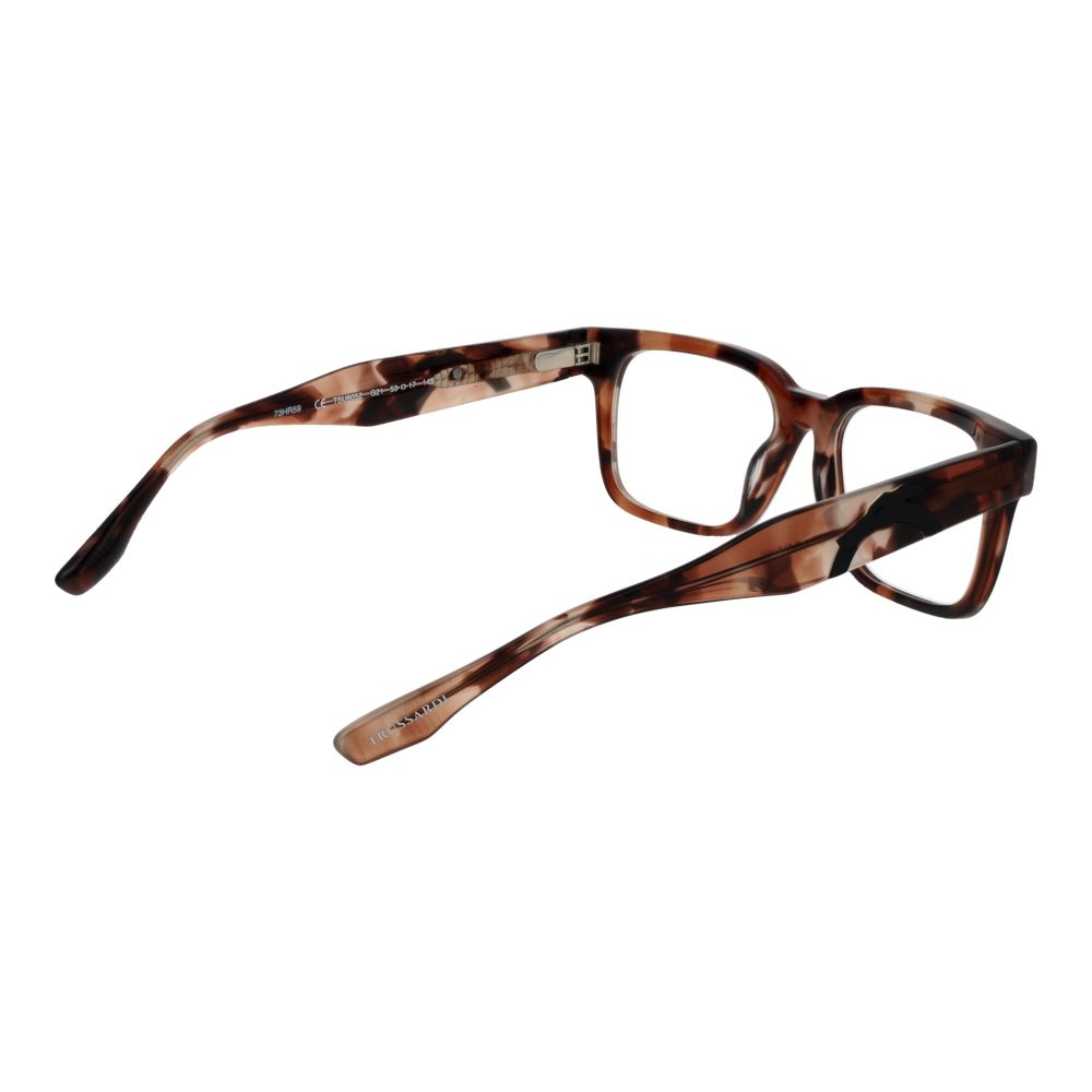Trussardi Brown Acetate Glasses Frames