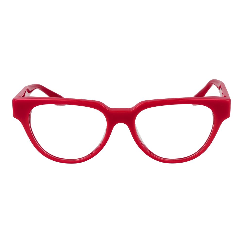 Trussardi Red Women Glasses Frame Trussardi