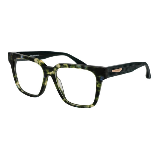 Trussardi Green Women Glasses Frame Trussardi