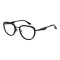 Trussardi Black Metal & Plastic Glasses Frames
