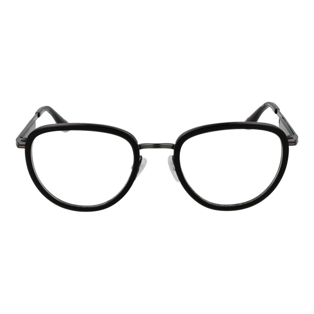Trussardi Black Metal & Plastic Glasses Frames