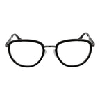 Trussardi Black Metal & Plastic Glasses Frames