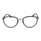 Trussardi Gray Metal Glasses Frames