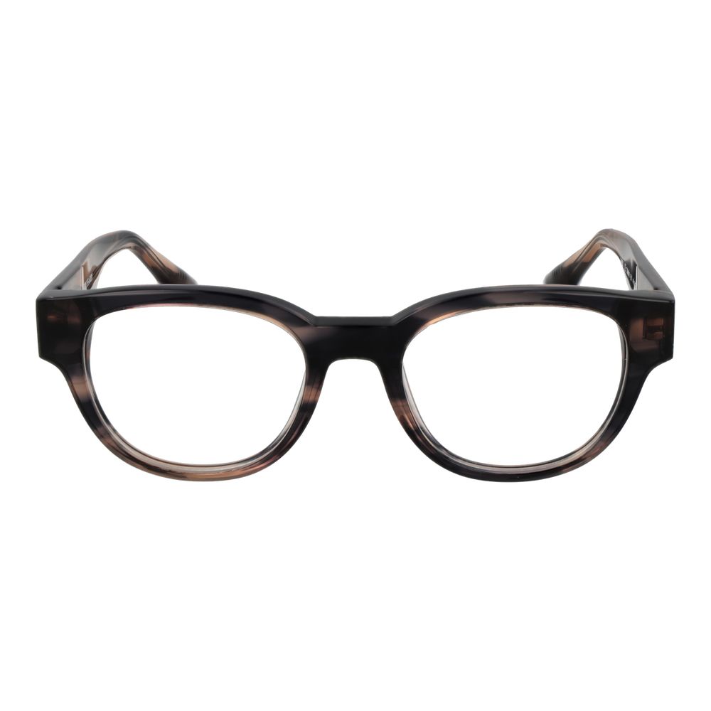 Trussardi Gray Acetate Glasses Frames