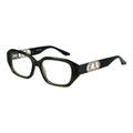 Trussardi bicolor acetate glasses frames with sleek design and modern style, showcasing the fashionable eyewear.
