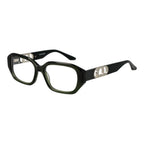 Trussardi bicolor acetate glasses frames with sleek design and modern style, showcasing the fashionable eyewear.
