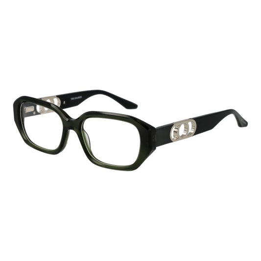 Trussardi Green Women Glasses Frame Trussardi