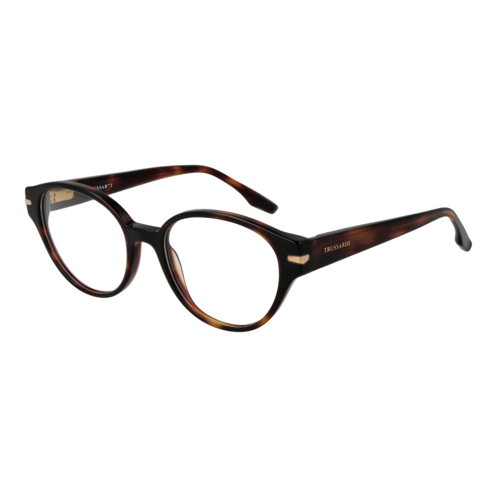 Trussardi Brown Acetate Glasses Frames