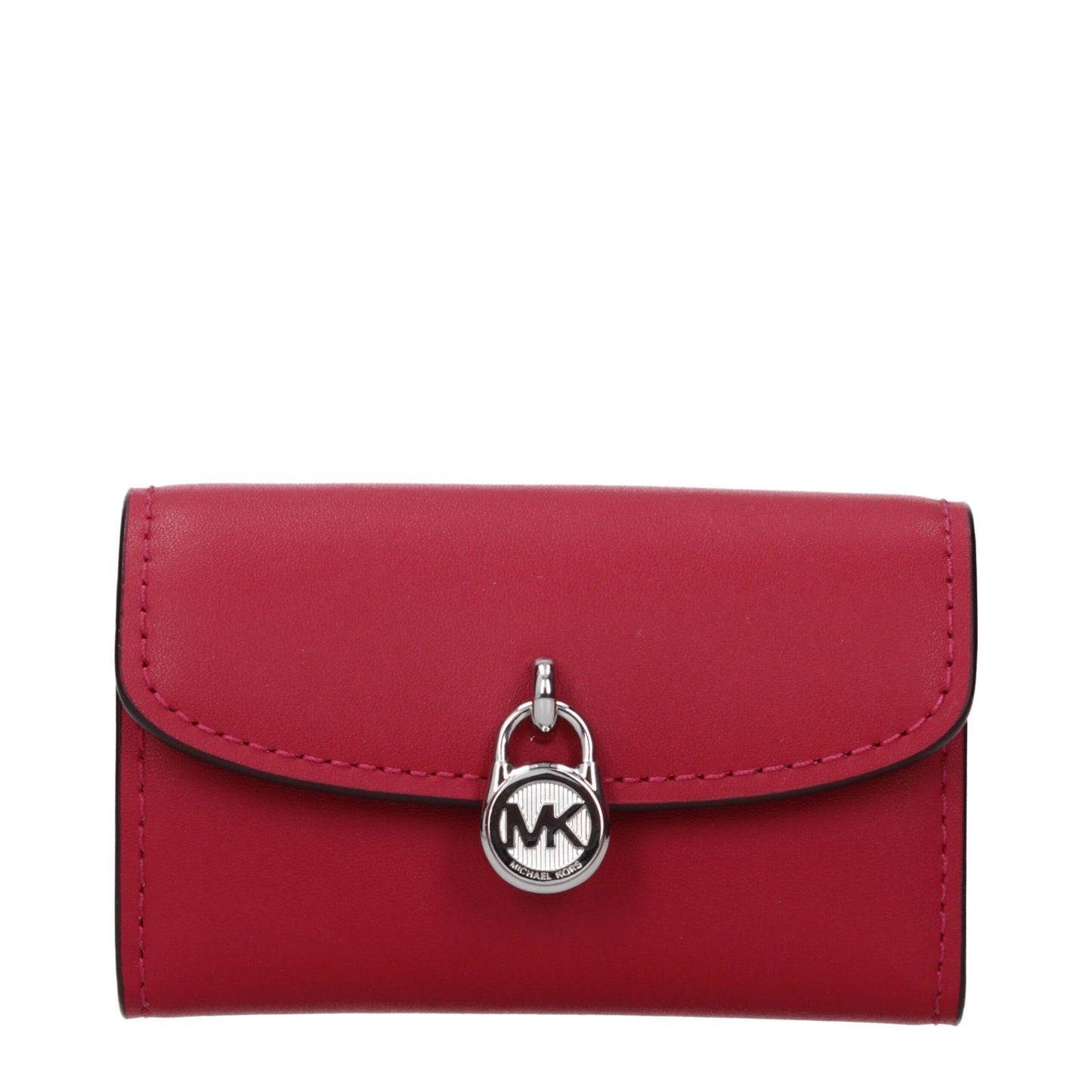 Michael Kors Red Leather Wallet Michael Kors