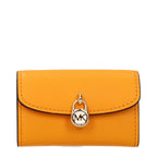Michael Kors Orange Leather Wallet Michael Kors