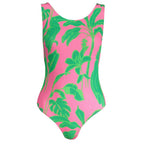 Desigual Rosa Viscosa womens bodysuit with long sleeves and fitted style, shown on a model in a casual setting.