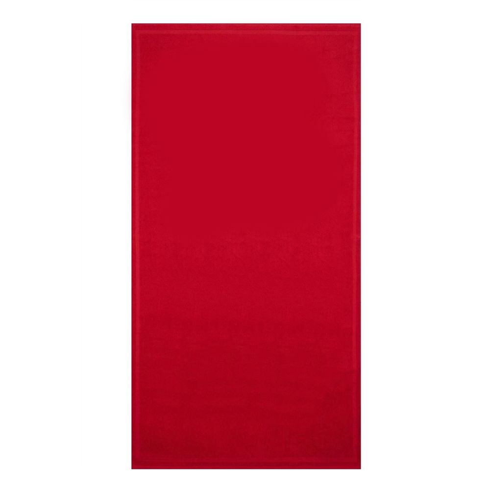 Iceberg Red Cotton Men's Beach Towel Iceberg