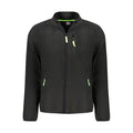 Norway 1963 black polyester men's sweatshirt with crew neck and long sleeves, casual athletic wear for men.