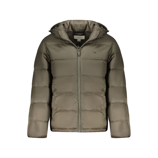 Calvin Klein Marrone Poliammide Men's Jacket Calvin Klein