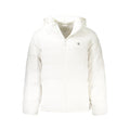 Calvin Klein Bianco Poliammide men's jacket shown in white, with a sleek fit and modern design.