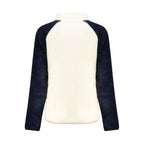 Norway 1963 Bianco polyester women's sweatshirt with a relaxed fit and crew neckline, in white fabric.
