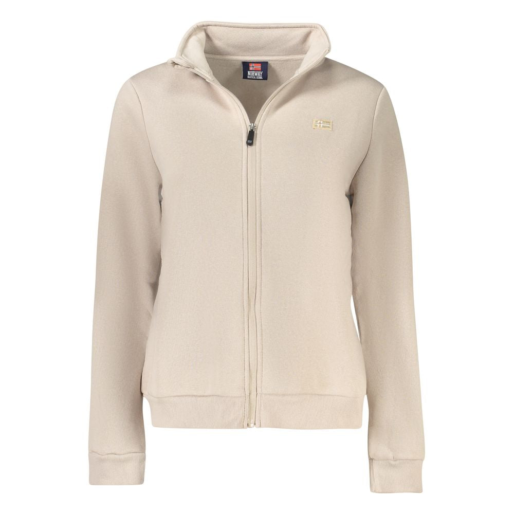 Norway 1963 Beige Cotton Women Sweatshirt Norway 1963