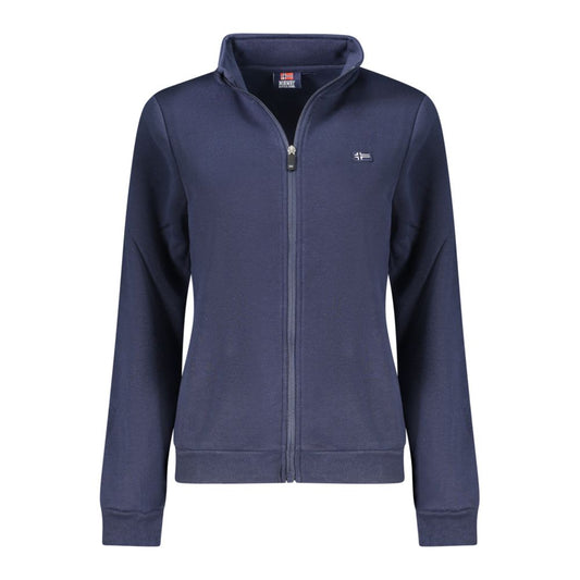 Norway 1963 Blue Cotton Women Sweatshirt Norway 1963