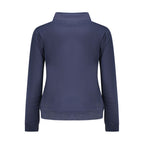 Blue cotton women's sweatshirt from Norway 1963 featuring a casual, comfortable fit with a classic crewneck design.