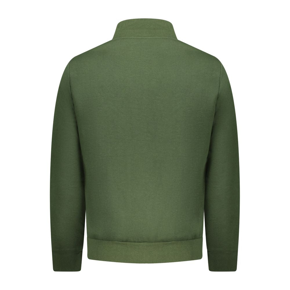 Norway 1963 Verde cotton male sweatshirt displayed flat with visible crew neckline and long sleeves.
