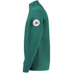 Norway 1963 Verde cotton men's sweatshirt featuring a crew neck and long sleeves, casual and comfortable clothing.