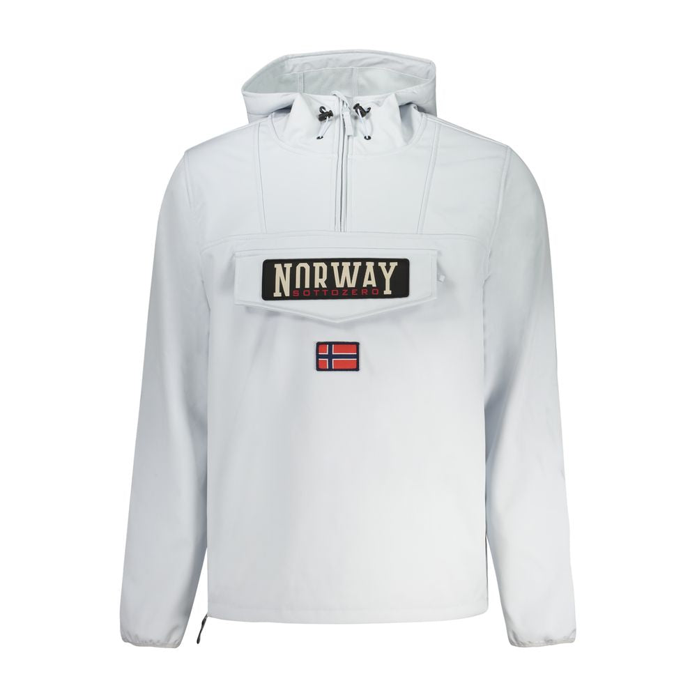 Norway 1963 Grigio Polyester Men's Jacket - Eljoys Fashion 