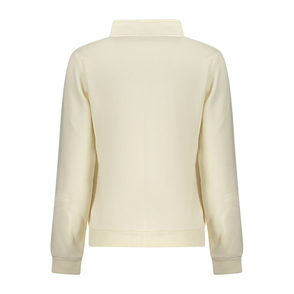 White cotton women's sweatshirt by Norway 1963 featuring a relaxed fit and minimalist design.