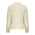 White cotton women's sweatshirt by Norway 1963 featuring a relaxed fit and minimalist design.