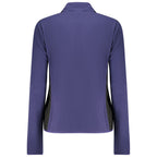 Blue polyester women's sweatshirt from Norway 1963 with a casual fit and subtle logo details.