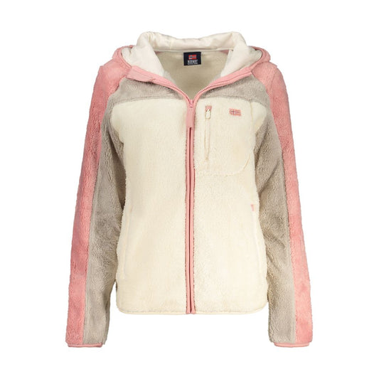 Norway 1963 White Polyester Women's Hoodie Norway 1963