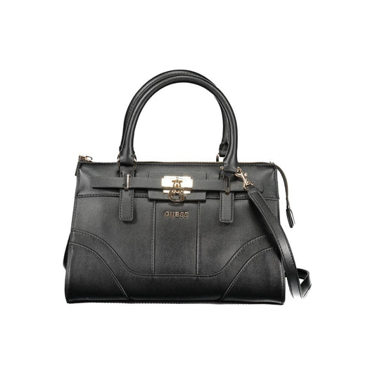 Guess Jeans Black Polyurethane Women Handbag Guess Jeans