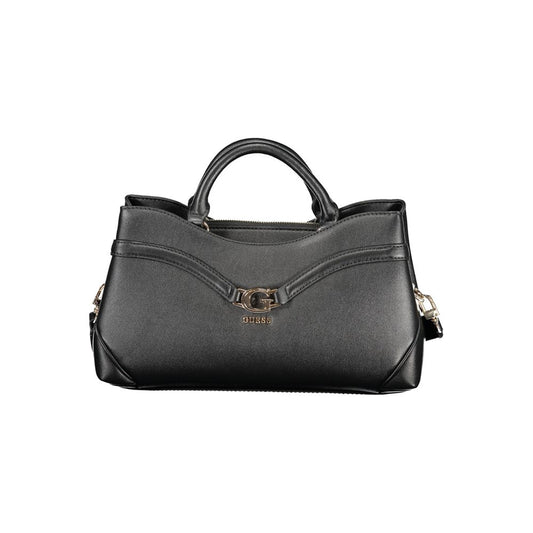 Guess Jeans Black Polyurethane Women's Handbag Guess Jeans