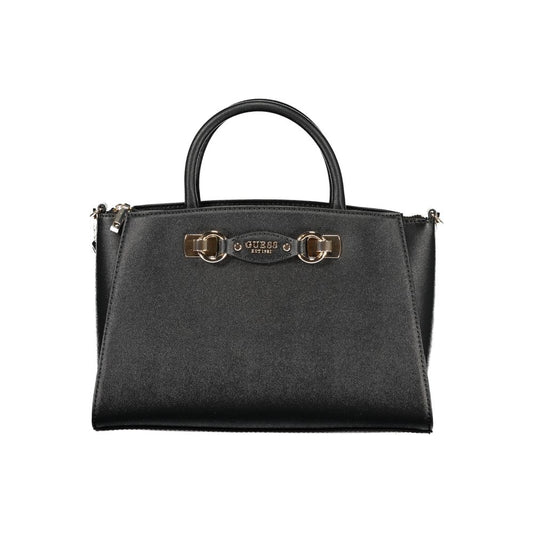 Guess Jeans Black Polyurethane Women Handbag Guess Jeans