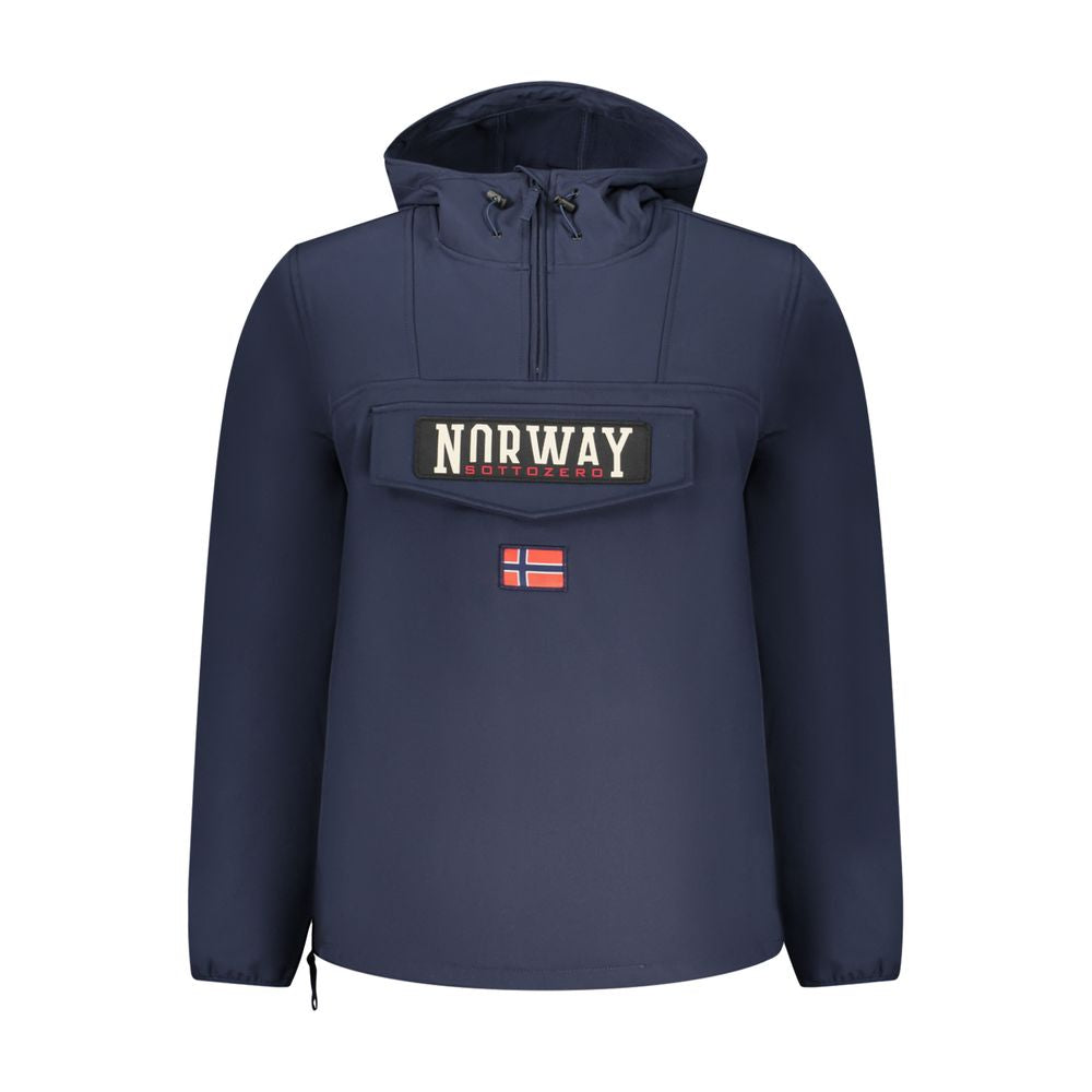 Norway 1963 Blue Polyester Men's Jacket - Eljoys Fashion 
