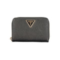 Guess Jeans Nero Poliuretano Women Wallet Guess Jeans