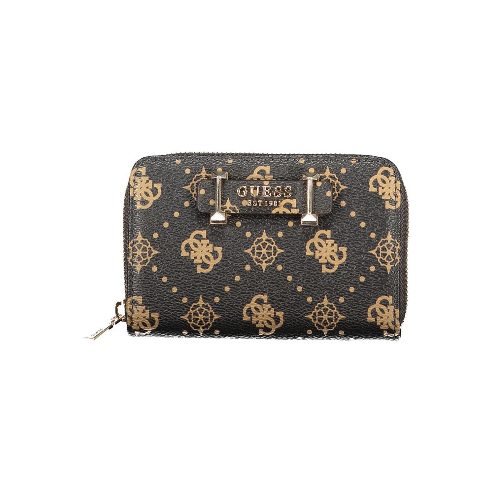 Guess Jeans Marrone Poliuretano Women Wallet Guess Jeans