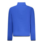 Norway 1963 blue polyester men's sweatshirt with crew neck and long sleeves, casual and comfortable clothing item.