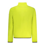 Norway 1963 Verde polyester men's sweatshirt showing a casual fit with ribbed cuffs and neckline, front logo detail, in green.