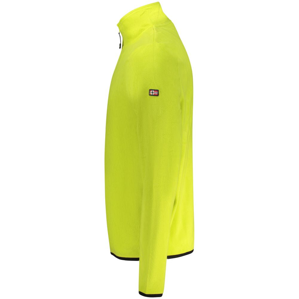 Norway 1963 Verde polyester men's sweatshirt with a crew neck, featuring a comfortable fit and casual style.