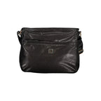 Laura Biagiotti Nero polyester women's handbag with sleek design and top handle, stylish accessory for everyday use.